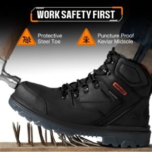 Heavy Duty Steel Toe Work Boots
