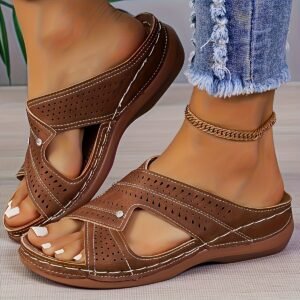 Comfort Slip-Resistant Shoes, Strappy Sandals