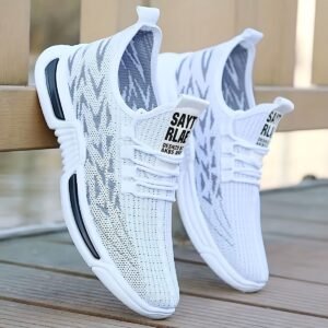 Men's Breathable Mesh Running Sneakers