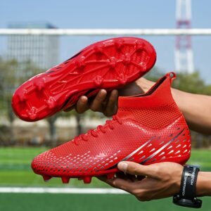 Men's AG Cleats Soccer Shoes Professional Training & Outdoor