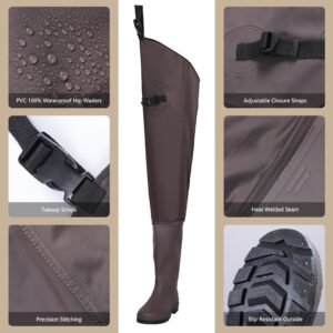 Ultra-Lightweight High Quality Hip Waders for Men & Women