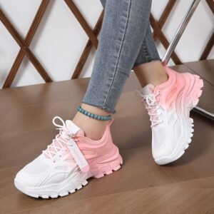 Chunky Gradient Women's Running Sneakers