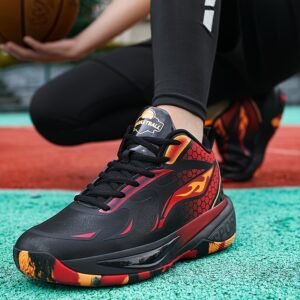 Summer High-Top Basketball Shoes for Men