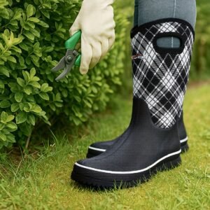 Mid Calf Insulated Mud Garden Shoes