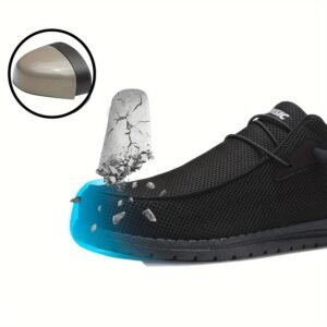 lightweight slip-on steel toe safety shoes | Footlynx