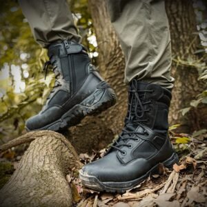 NORTIV 8 Men's Genuine Leather Hunting boots