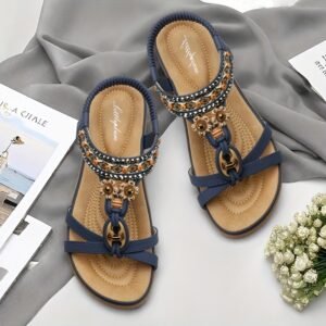 Womens Sandals Arch Support Summer Beach Sandals Comfort Walking Shoes