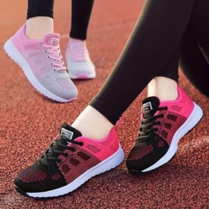 Women's Flying Woven Casual Running Sneakers
