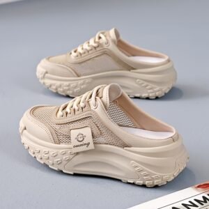 Summer Fashion Breathable Mesh Slip-On Sneakers