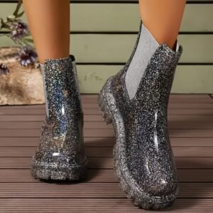 Ladies Outdoor Waterproof Hiking Boots Fashion Shoes