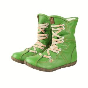 TMA EYES Women's Vibrant Green Winter Snow Hunting Boots