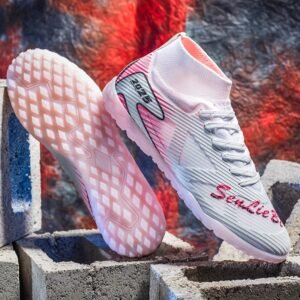 Beautiful new football shoes for matches