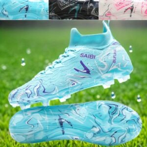 Men's Comfortable Breathable Football Cleats AG/FG Long Studs
