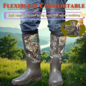 Upgraded Outdoor High Quality And Insulated Camouflage Hunting Boots